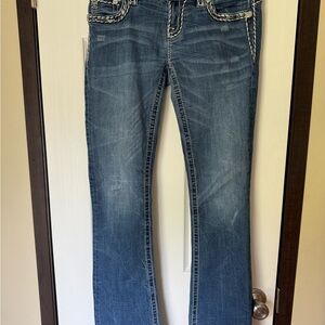 Miss Me Blue Boot Cut Jeans